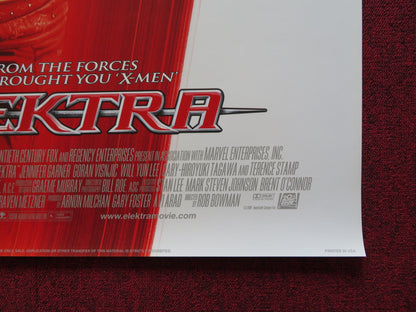 ELEKTRA VERSION B US ONE SHEET ROLLED POSTER JENNIFER GARNER GORAN VISNJIC 2004 Rendezvous Cinema Movie posters