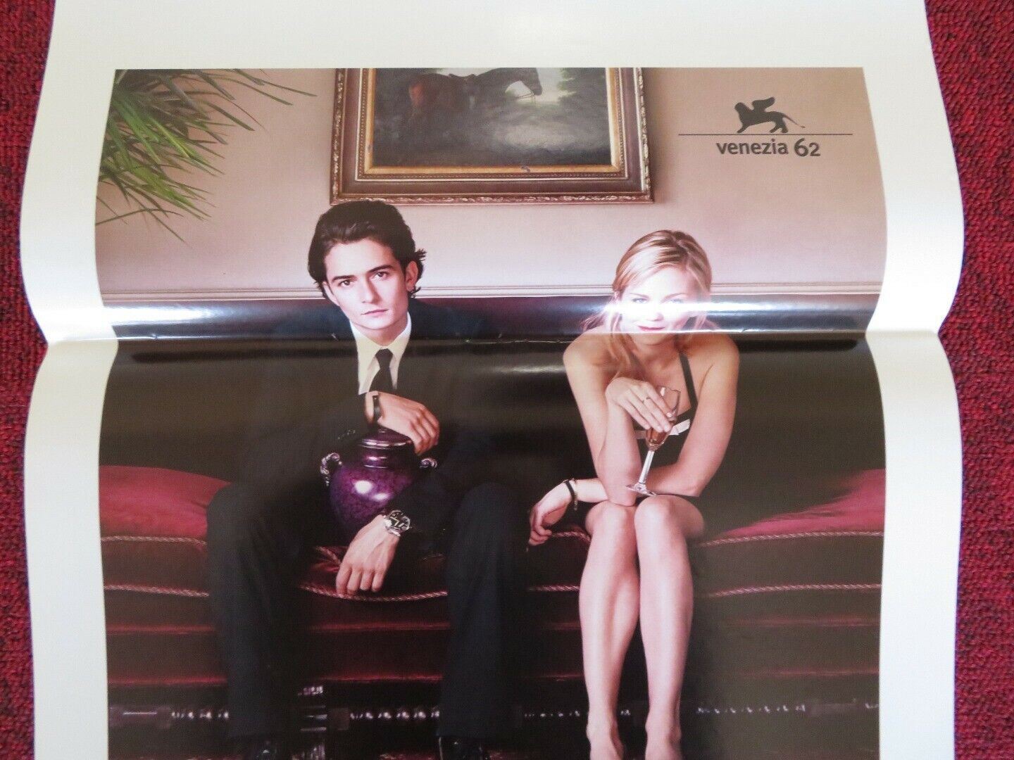 ELIZABETH TOWN ITALIAN LOCANDINA (27.5"x13") POSTER ORLANDO BLOOM KIRSTEN DUNST Movie posters