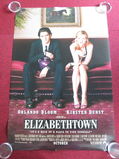 ELIZABETHTOWN US ONE SHEET ROLLED POSTER ORLANDO BLOOM KIRSTEN DUNST 2005 Rendezvous Cinema Movie posters