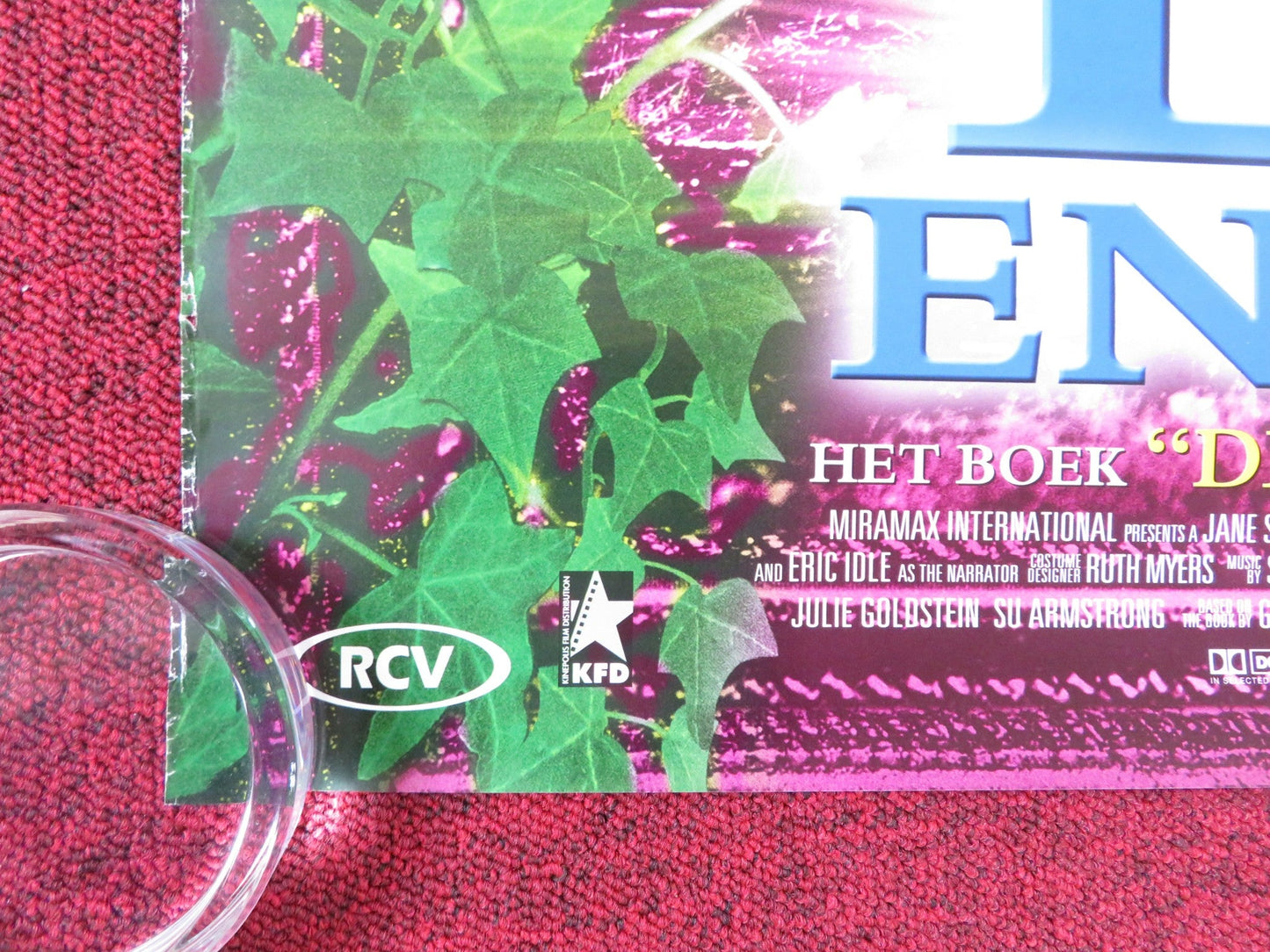ELLA ENCHANTED DUTCH POSTER ANNE HATHAWAY JOANNA LUMLEY 2004 Rendezvous Cinema Movie posters