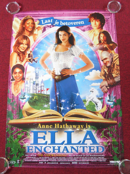 ELLA ENCHANTED DUTCH POSTER ANNE HATHAWAY JOANNA LUMLEY 2004 Rendezvous Cinema Movie posters
