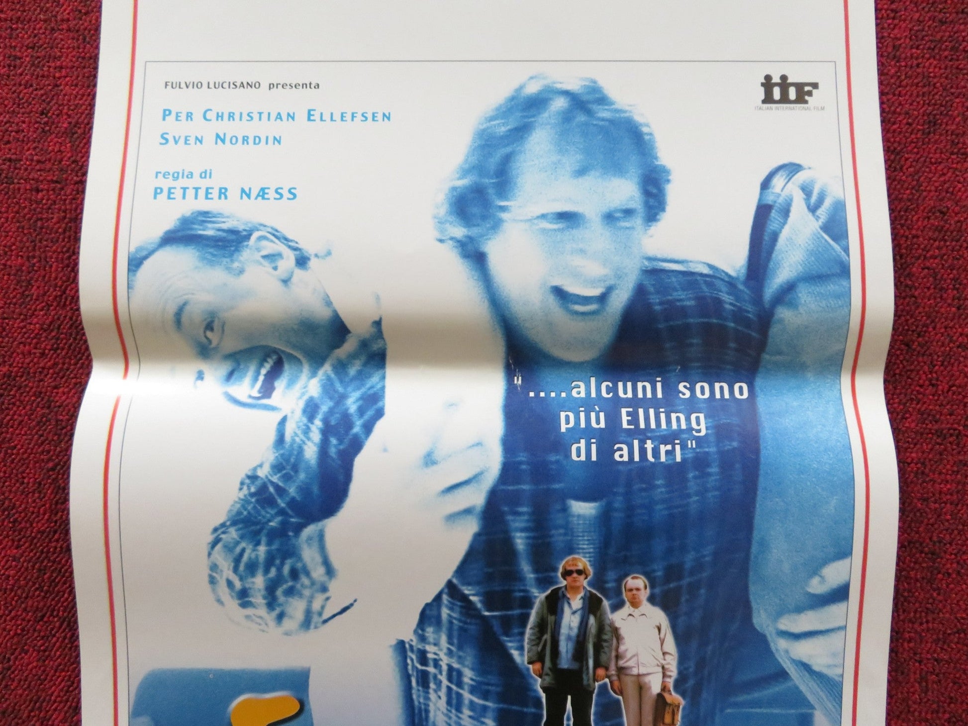 ELLING ITALIAN LOCANDINA POSTER PER CHRISTIAN ELLEFSEN SVEN NORDIN 2001 Rendezvous Cinema Movie posters