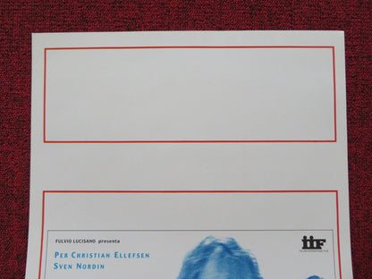 ELLING ITALIAN LOCANDINA POSTER PER CHRISTIAN ELLEFSEN SVEN NORDIN 2001 Rendezvous Cinema Movie posters
