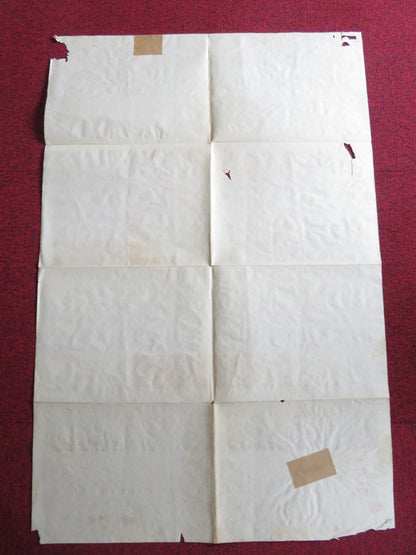 ELMER GANTRY FOLDED US ONE SHEET POSTER BURT LANCASTER JEAN SIMMONS 1960 Rendezvous Cinema Movie posters