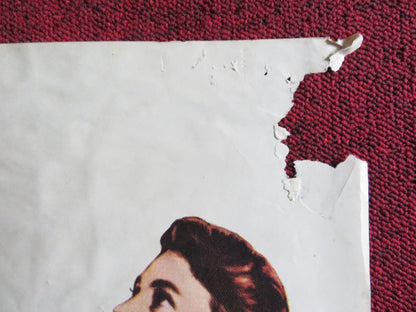 ELMER GANTRY FOLDED US ONE SHEET POSTER BURT LANCASTER JEAN SIMMONS 1960 Rendezvous Cinema Movie posters