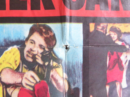 ELMER GANTRY FOLDED US ONE SHEET POSTER BURT LANCASTER JEAN SIMMONS 1960 Rendezvous Cinema Movie posters