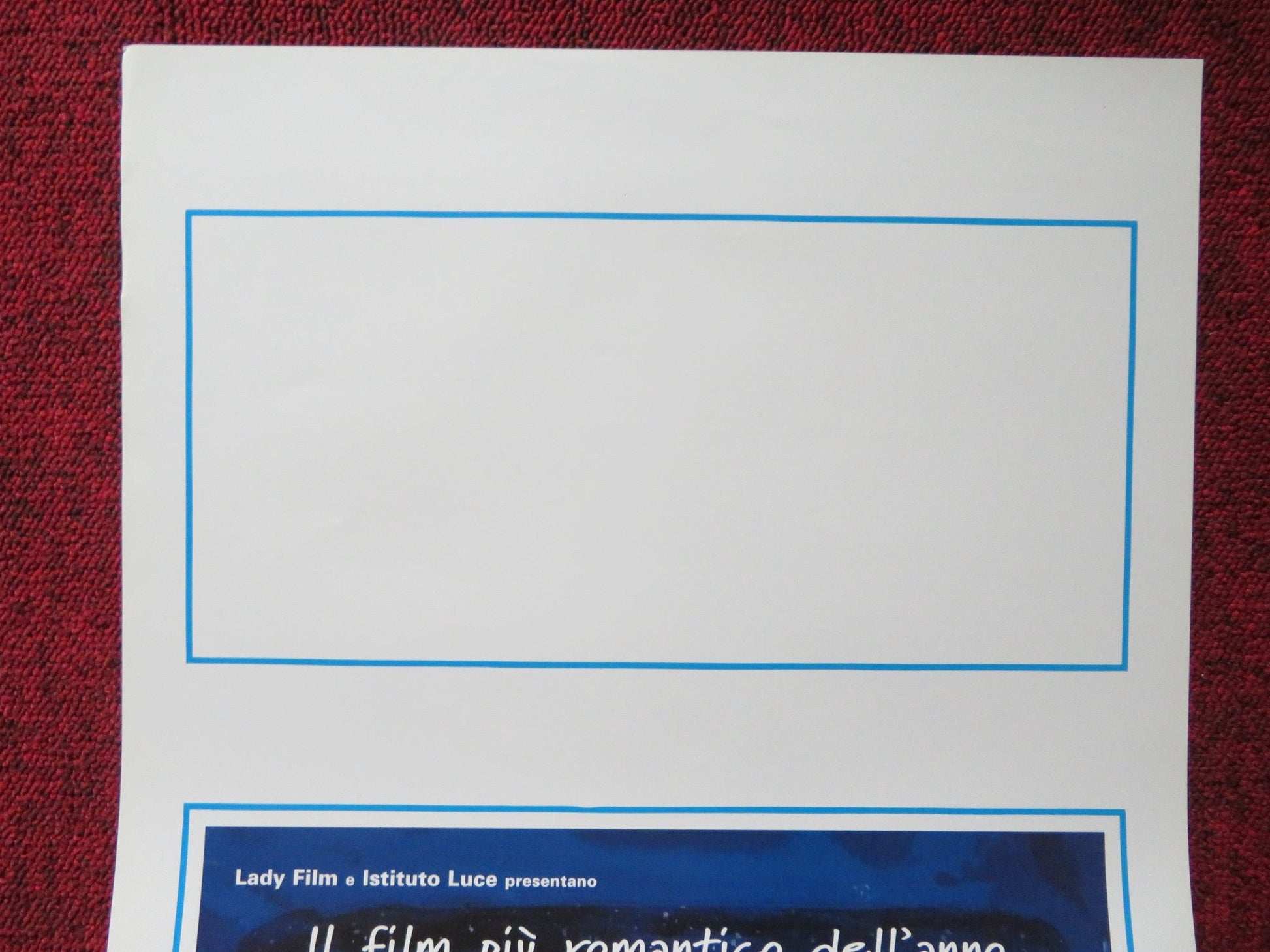 ELSA & FRED ITALIAN LOCANDINA POSTER MANUEL ALEXANDRE CHINA ZORILLA 2005 Rendezvous Cinema Movie posters