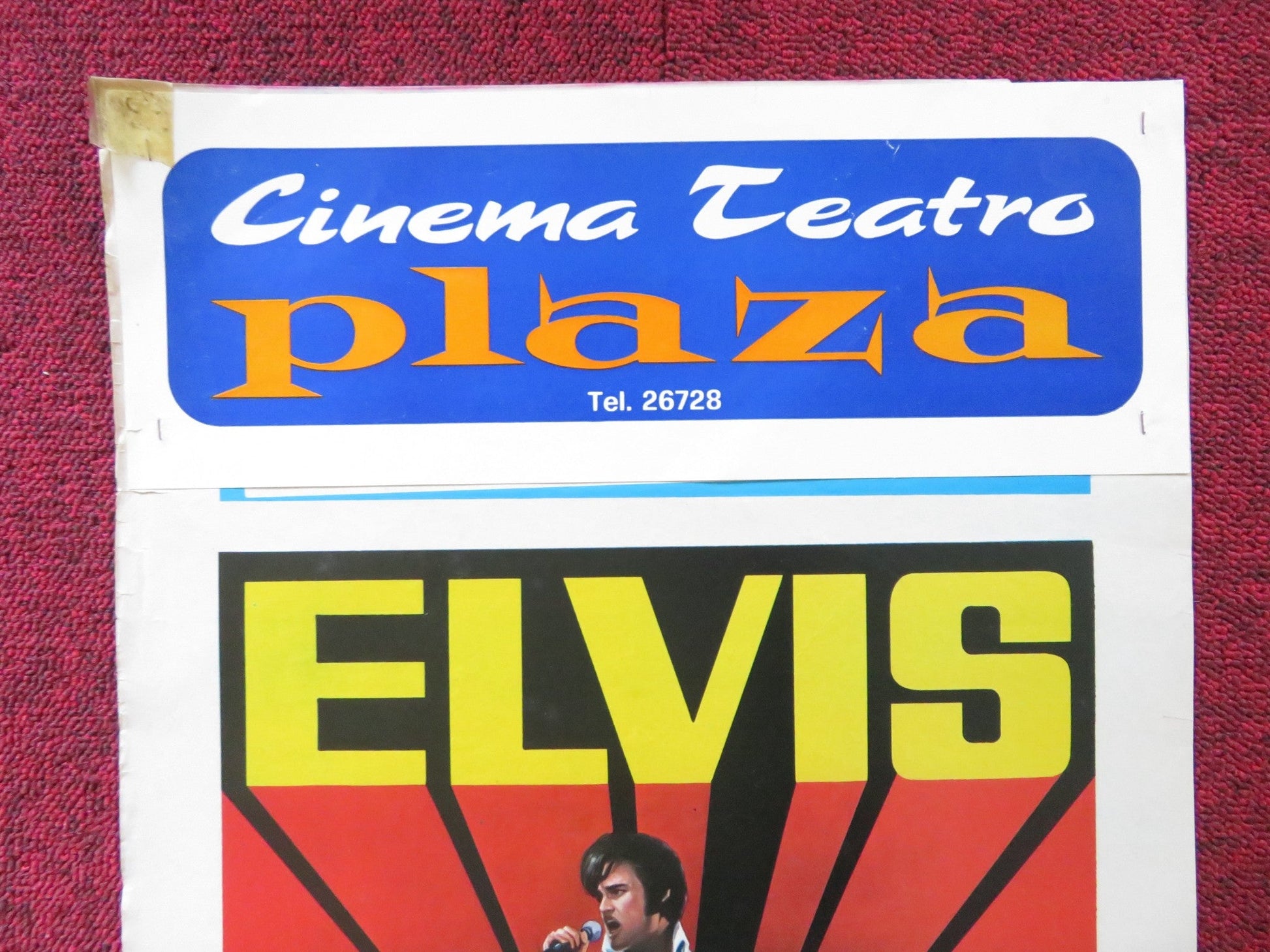 ELVIS ITALIAN LOCANDINA POSTER JOHN CARPENTER KURT RUSSELL SHELLEY WINTERS 1979 Rendezvous Cinema Movie posters
