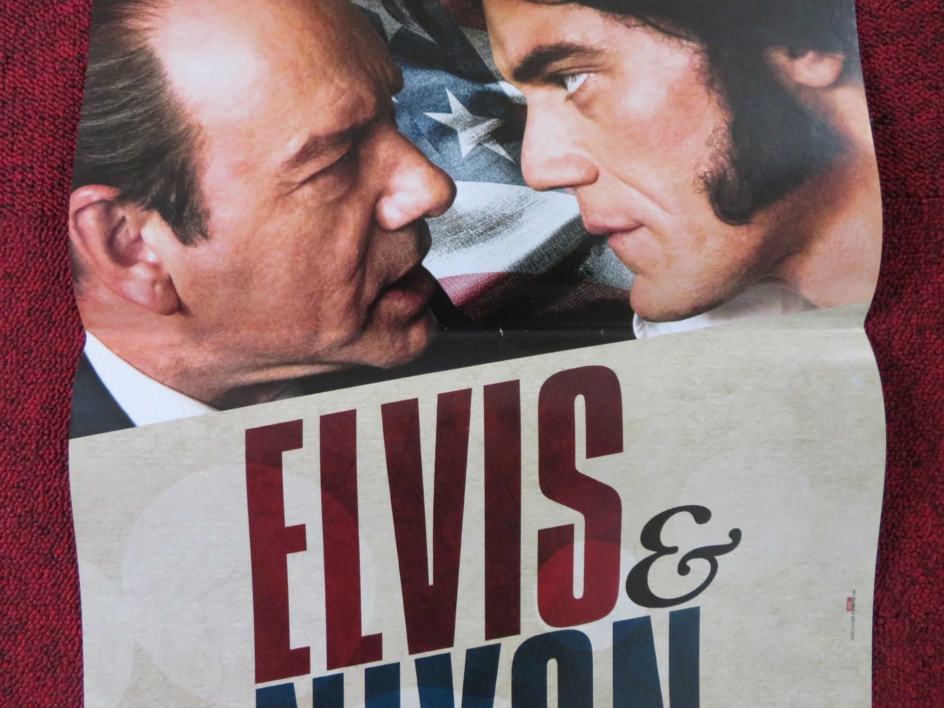 ELVIS & NIXON ITALIAN LOCANDINA POSTER MICHAEL SHANNON KEVIN SPACEY 2016 Rendezvous Cinema Movie posters