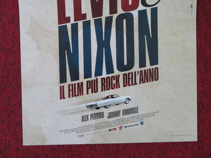 ELVIS & NIXON ITALIAN LOCANDINA POSTER MICHAEL SHANNON KEVIN SPACEY 2016 Rendezvous Cinema Movie posters