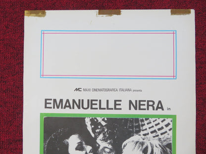 EMANUELLE NERA NO. 2 ITALIAN LOCANDINA POSTER ANGELO INFANTI S. LASRI 1976 Rendezvous Cinema Movie posters