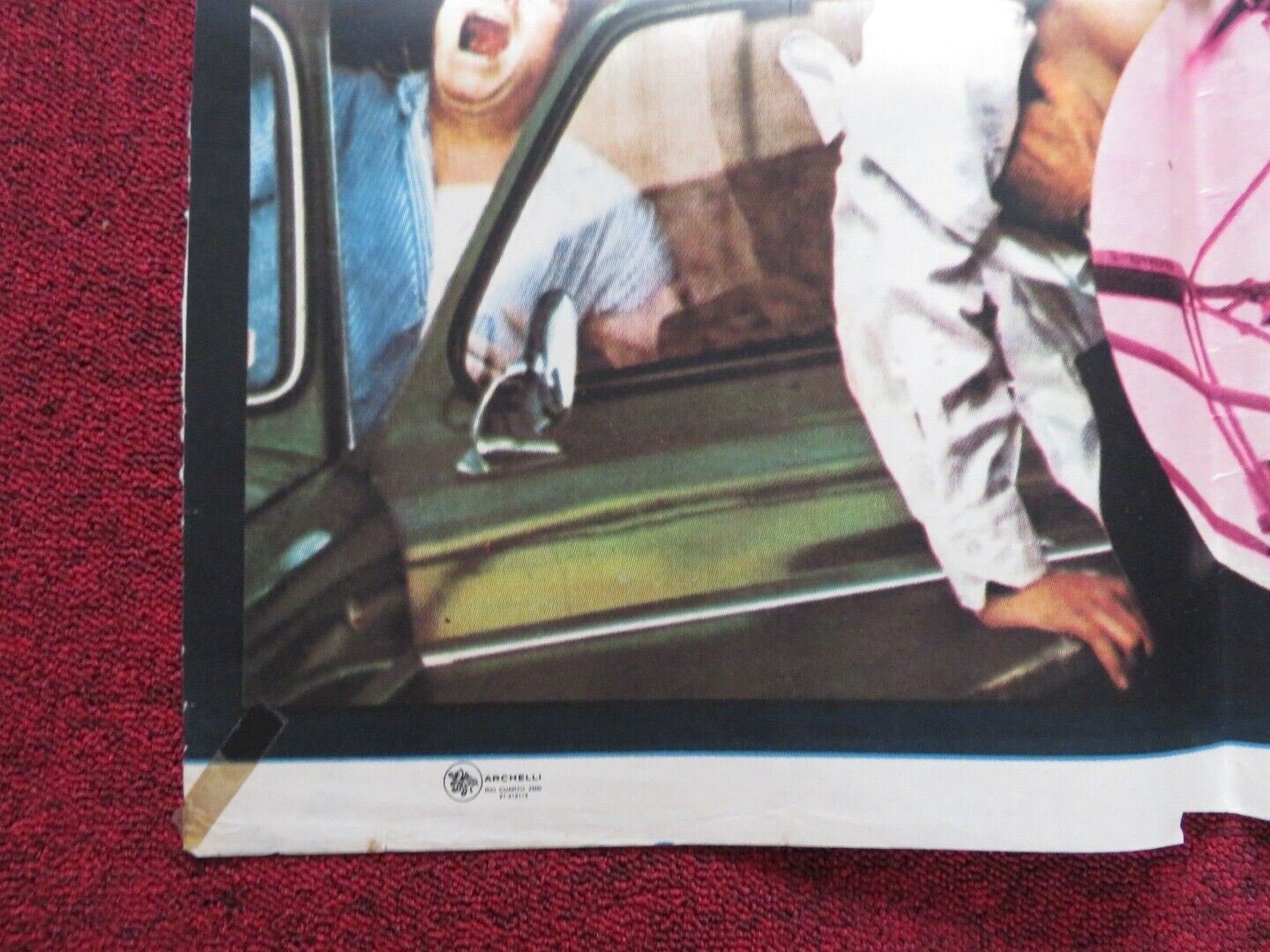 EMERGENCY SQUAD FOLDED ARGENTINA ONE SHEET POSTER TOMAS MILIAN GASTONE MOSCHIN - Rendezvous Cinema