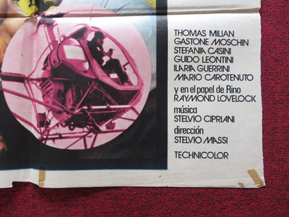 EMERGENCY SQUAD FOLDED ARGENTINA ONE SHEET POSTER TOMAS MILIAN GASTONE MOSCHIN - Rendezvous Cinema