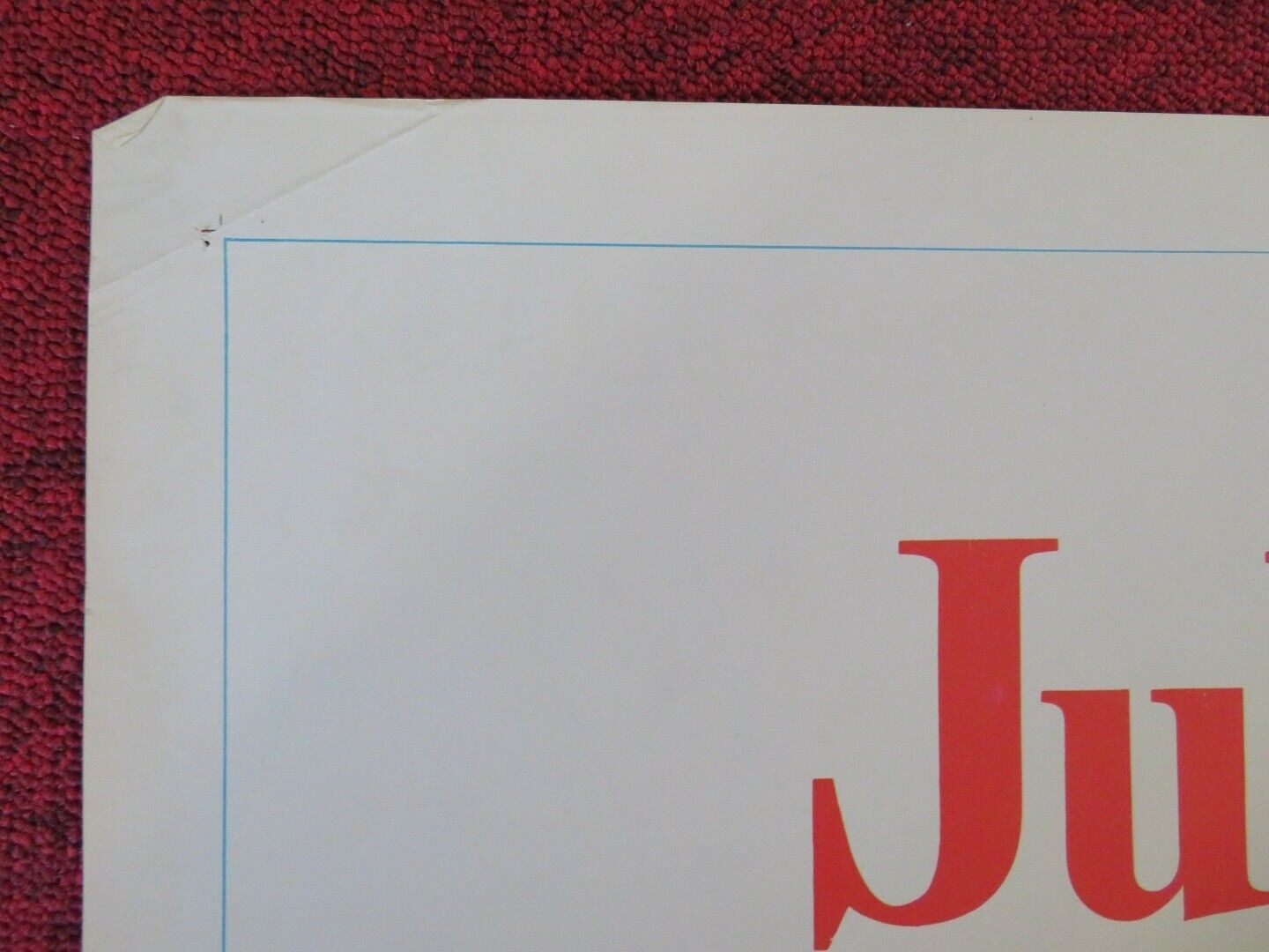 EMILY FOLDED US ONE SHEET POSTER JAMES GARNER JULIE ANDREWS 1967 - Rendezvous Cinema