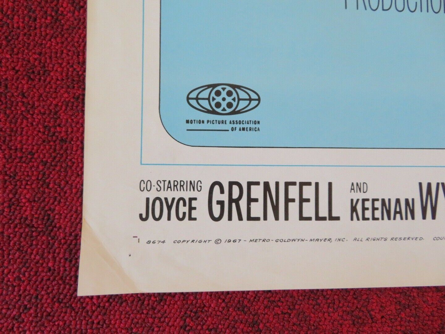EMILY FOLDED US ONE SHEET POSTER JAMES GARNER JULIE ANDREWS 1967 - Rendezvous Cinema
