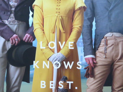 EMMA US ONE SHEET ROLLED POSTER ANYA TAYLOR - JOY JOHNNY FLYNN 2020 Rendezvous Cinema Movie posters