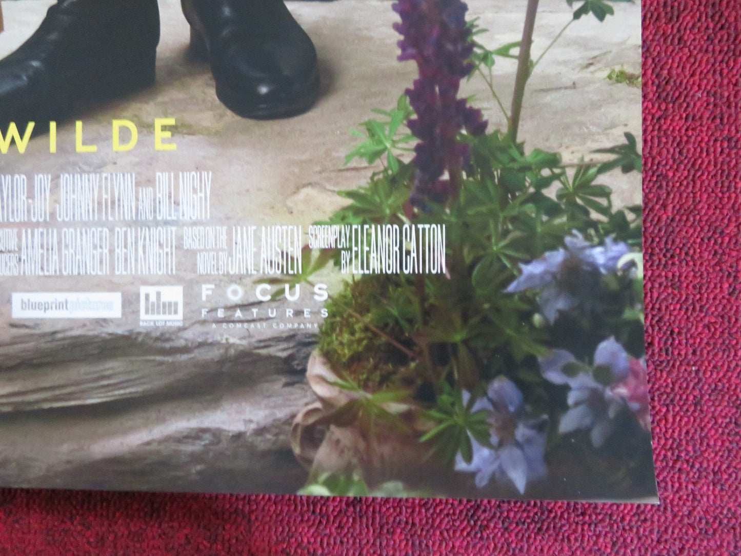 EMMA US ONE SHEET ROLLED POSTER ANYA TAYLOR - JOY JOHNNY FLYNN 2020 Rendezvous Cinema Movie posters