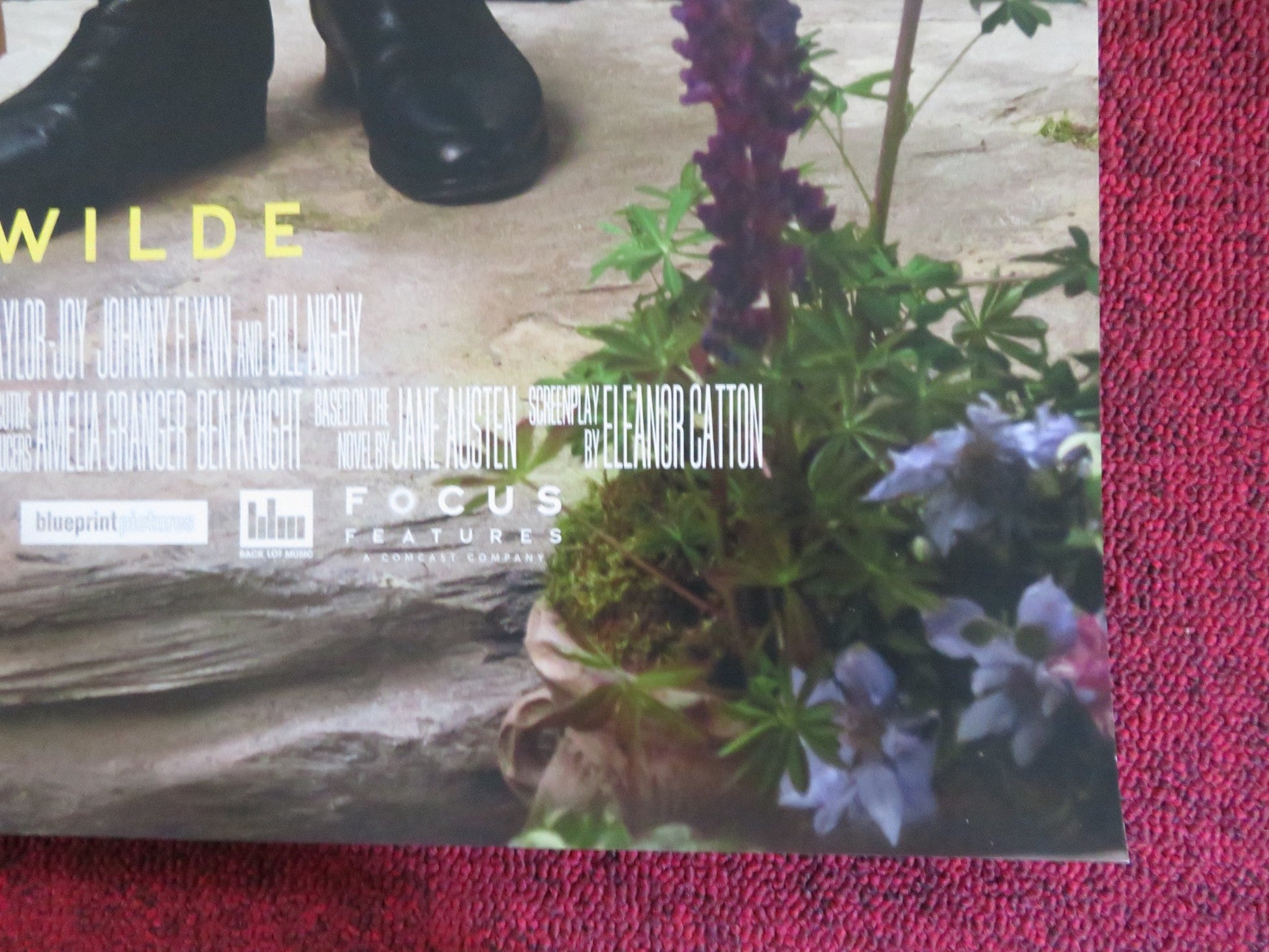 EMMA US ONE SHEET ROLLED POSTER ANYA TAYLOR - JOY JOHNNY FLYNN 2020 Rendezvous Cinema Movie posters