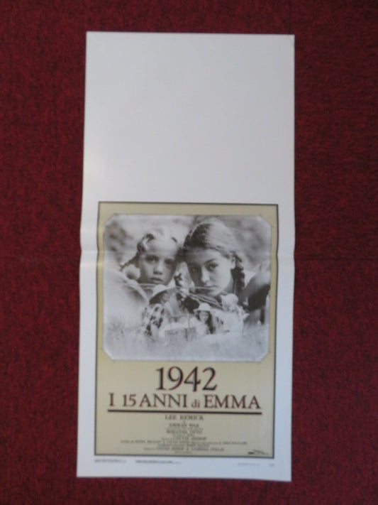 EMMA'S WAR ITALIAN LOCANDINA POSTER LEE REMICK 1987 Rendezvous Cinema Movie posters
