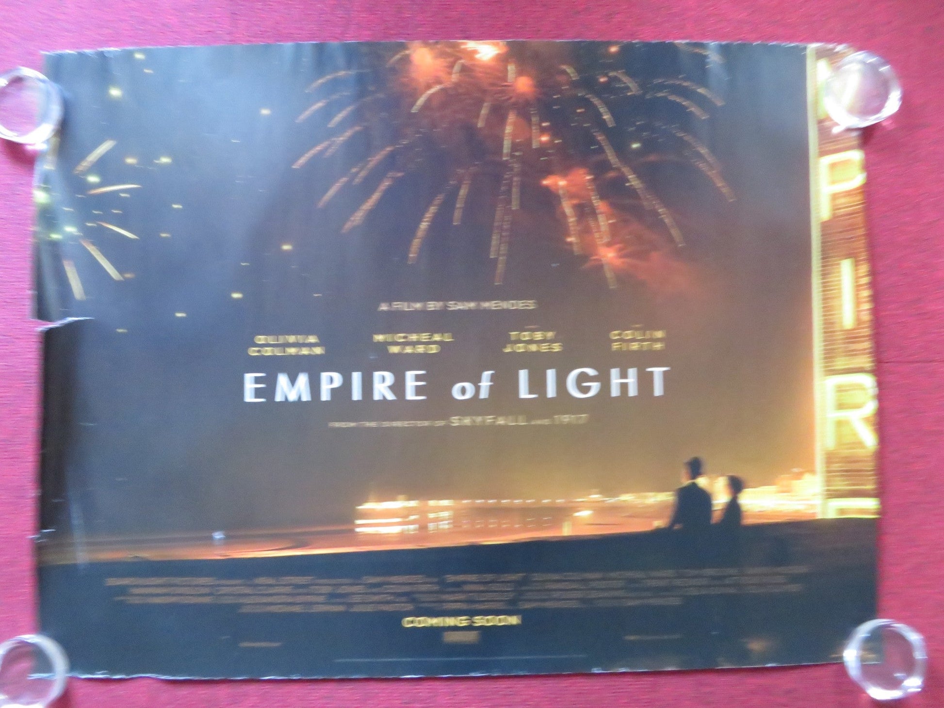 EMPIRE OF LIGHT - B UK QUAD (30"x 40") ROLLED POSTER FIRTH OLIVIA COLMAN 2022 Rendezvous Cinema Movie posters