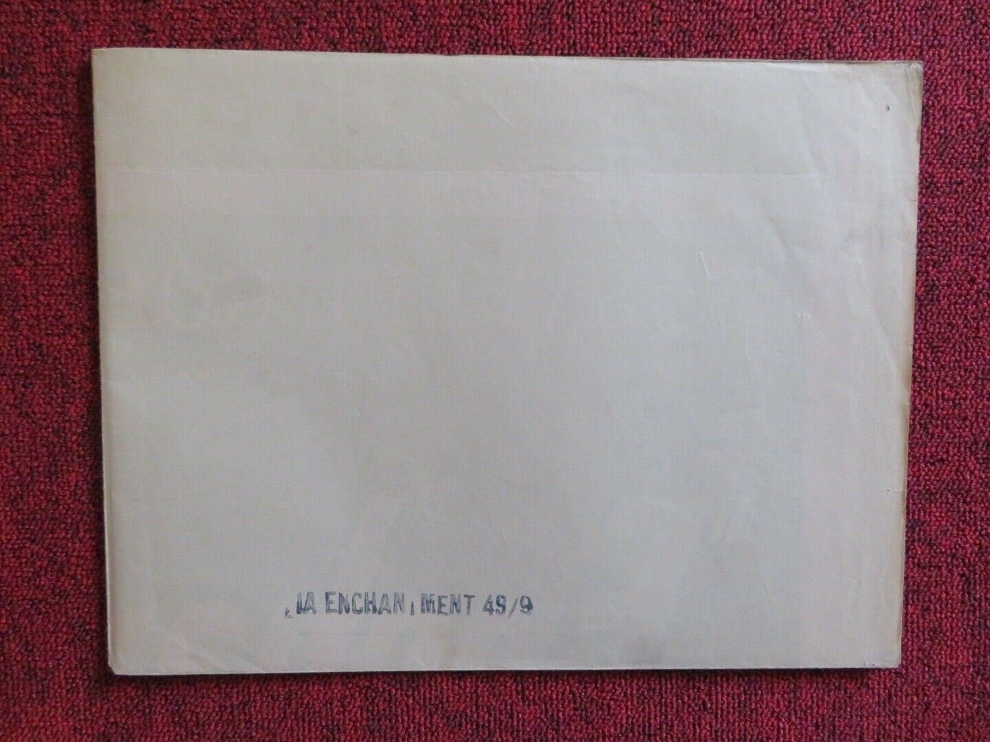 ENCHANTMENT FOLDED US ONE SHEET POSTER DAVID NIVEN TERESA WRIGHT 1948 Movie posters