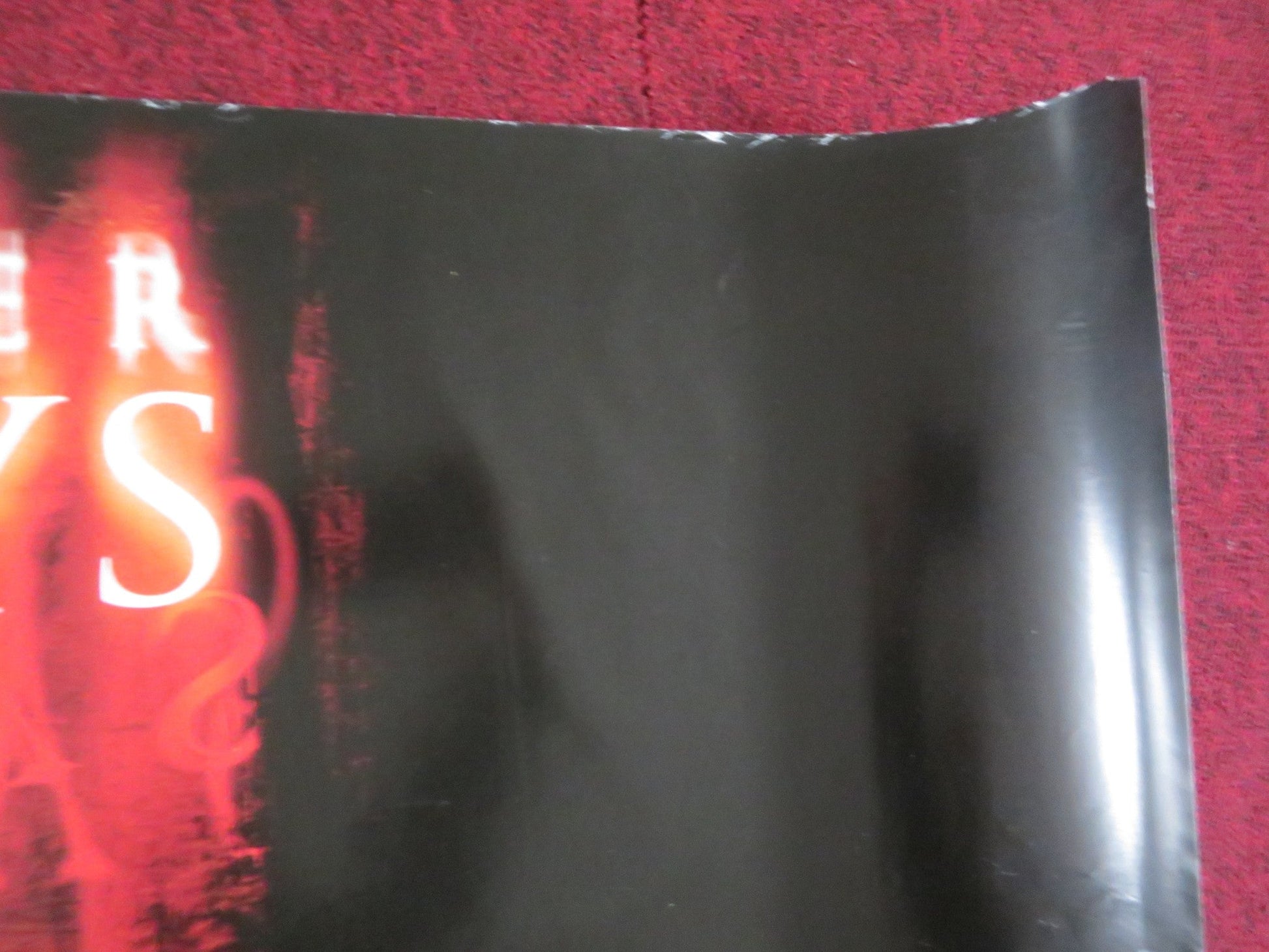 END OF DAYS UK QUAD (30"x 40") ROLLED POSTER ARNOLD SCHWARZENEGGER BYRNE 1999 Rendezvous Cinema Movie posters