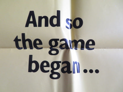 END OF THE GAME FOLDED US ONE SHEET POSTER JON VOIGHT JACQUELINE BISSET 1976 Rendezvous Cinema Movie posters