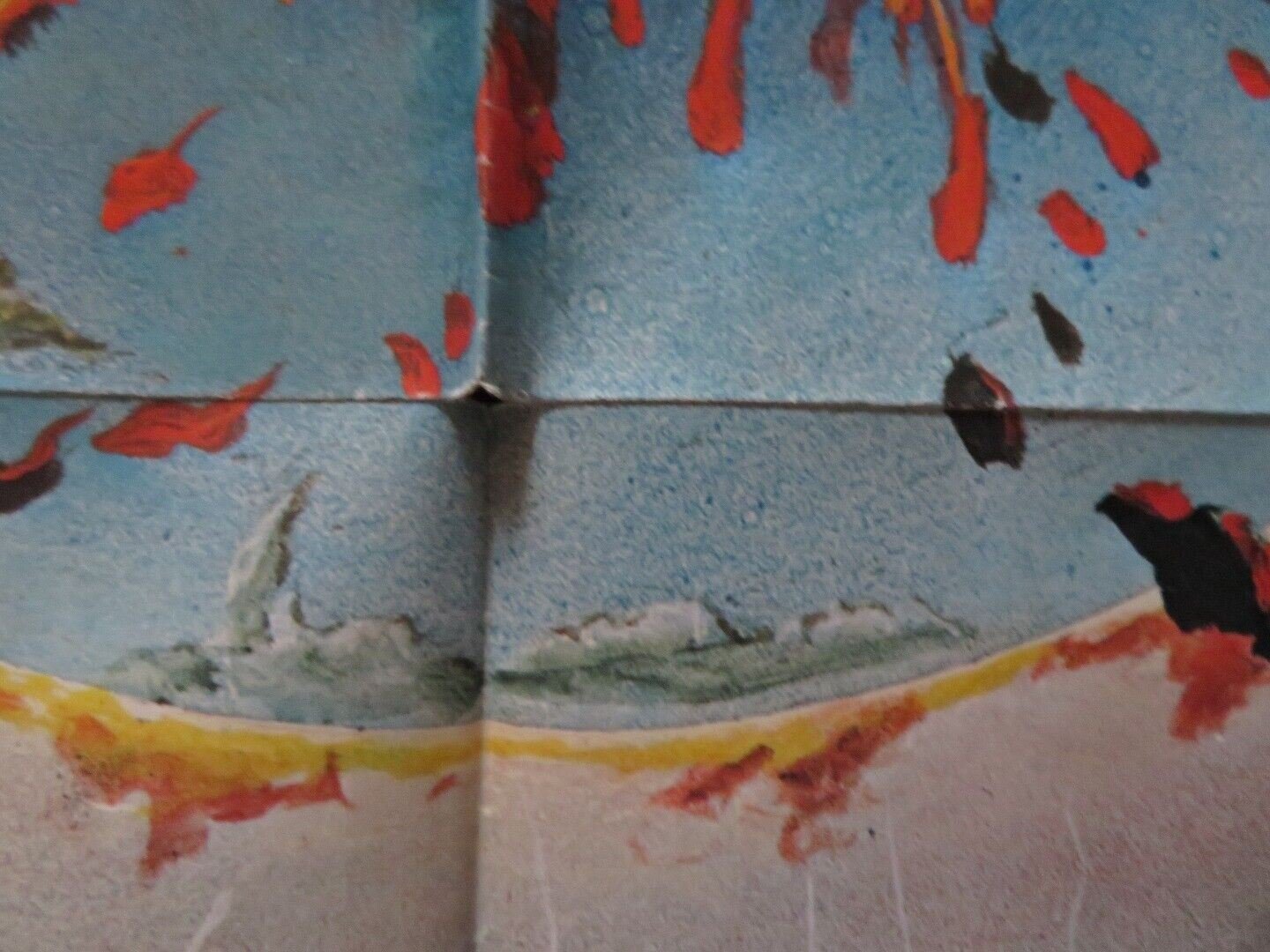 END OF THE WORLD FOLDED US ONE SHEET POSTER CHRISTOPHER LEE SUE LYON 1977 Movie posters