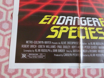 ENDANGERED SPECIES US ONE SHEET POSTER ROBERT URICH JOBETH WILLIAMS 1982 Movie posters