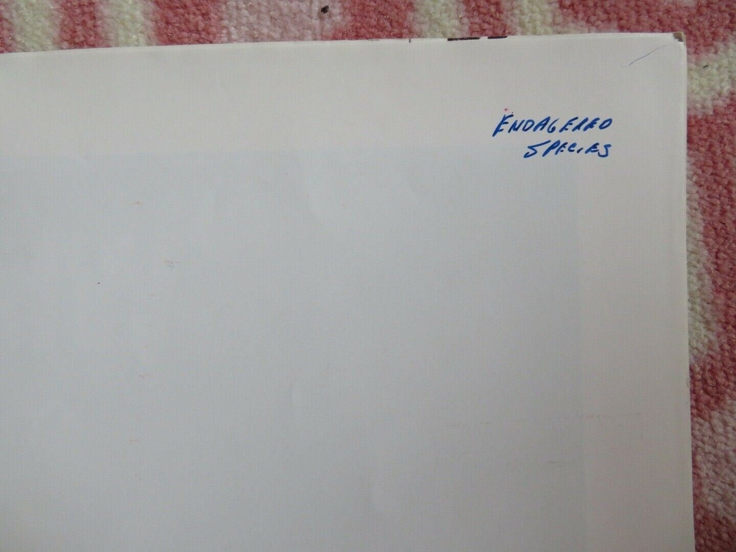 ENDANGERED SPECIES US ONE SHEET POSTER ROBERT URICH JOBETH WILLIAMS 1982 Movie posters