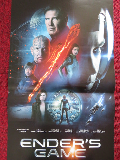 ENDER'S GAME ITALIAN LOCANDINA POSTER HARRISON FORD ASA BUTTERFIELD 2013 Rendezvous Cinema Movie posters