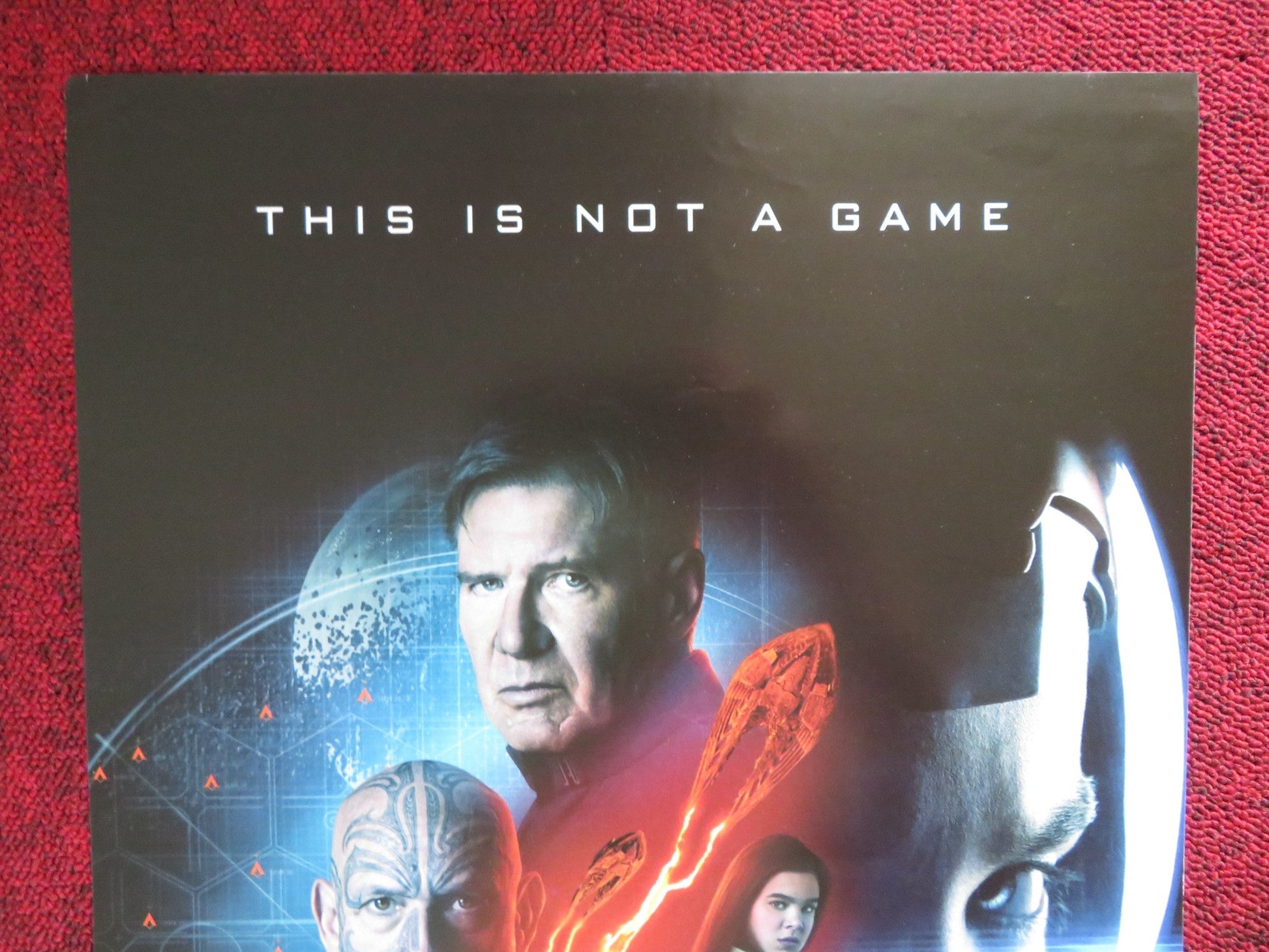 ENDER'S GAME ITALIAN LOCANDINA POSTER HARRISON FORD ASA BUTTERFIELD 2013 Rendezvous Cinema Movie posters