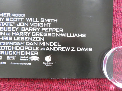 ENEMY OF THE STATE UK QUAD (30"x 40") ROLLED POSTER WILL SMITH GENE HACKMAN 1998 Rendezvous Cinema Movie posters