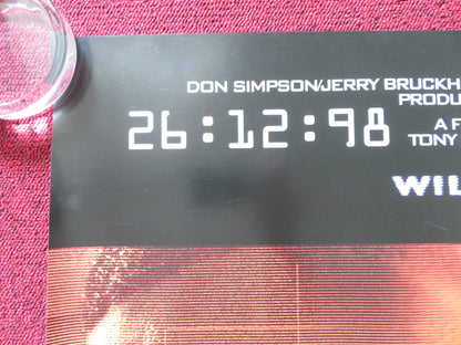 ENEMY OF THE STATE UK QUAD (30"x 40") ROLLED POSTER WILL SMITH GENE HACKMAN 1998 Rendezvous Cinema Movie posters