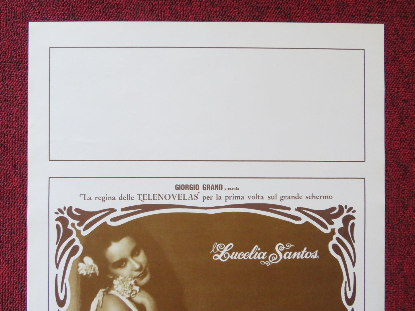 ENGRACADINHA ITALIAN LOCANDINA POSTER LUCELIA SANTOS JOSE LEWGOY 1985 Rendezvous Cinema Movie posters