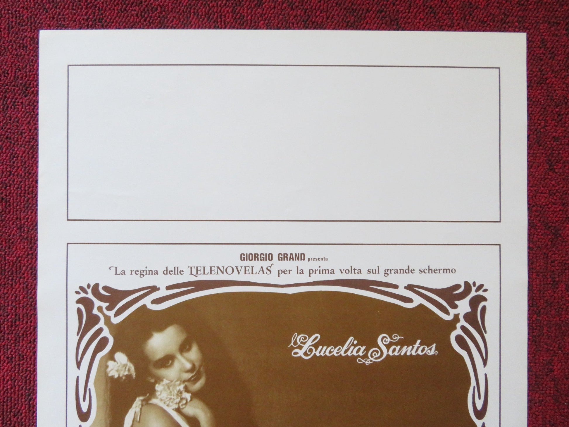 ENGRACADINHA ITALIAN LOCANDINA POSTER LUCELIA SANTOS JOSE LEWGOY 1985 Rendezvous Cinema Movie posters