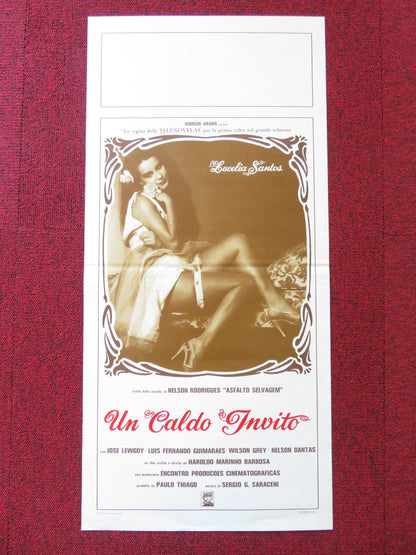 ENGRACADINHA ITALIAN LOCANDINA POSTER LUCELIA SANTOS JOSE LEWGOY 1985 Rendezvous Cinema Movie posters