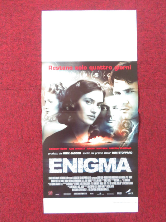 ENIGMA ITALIAN LOCANDINA POSTER DOUGRAY SCOTT KATE WINSLET 2001 Rendezvous Cinema Movie posters