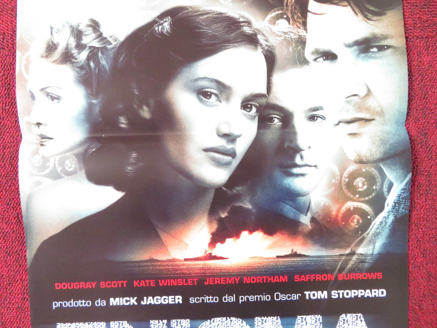ENIGMA ITALIAN LOCANDINA POSTER DOUGRAY SCOTT KATE WINSLET 2001 Rendezvous Cinema Movie posters