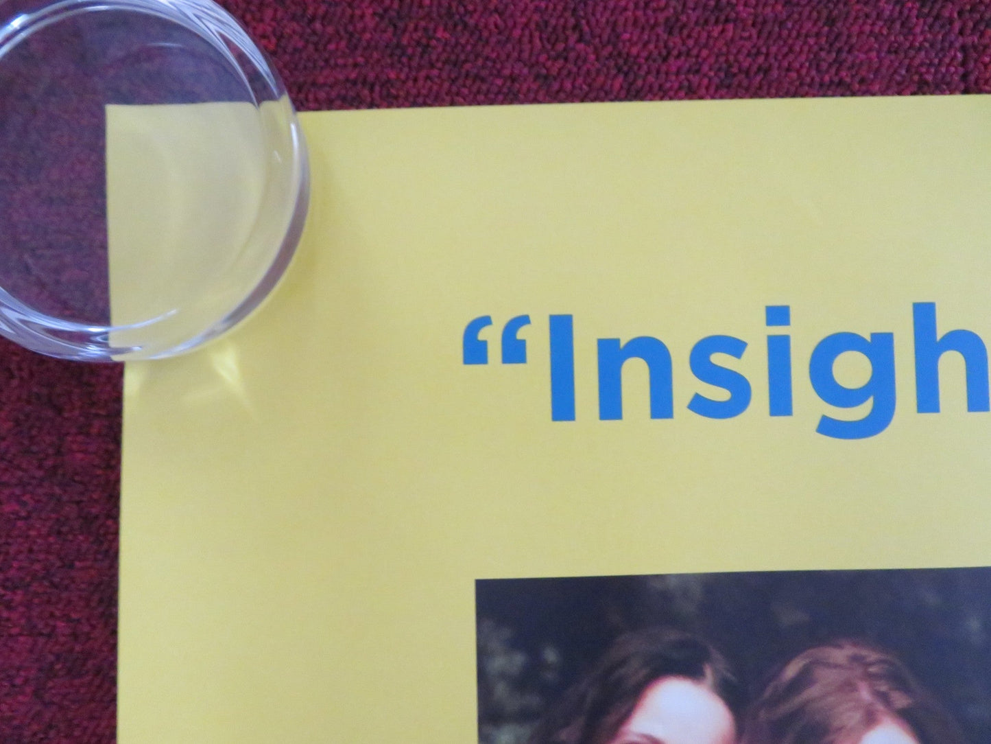 ENOUGH SAID UK QUAD (30"x 40") ROLLED POSTER JAMES GANDOLFINI TONI COLLETTE 2013 Rendezvous Cinema Movie posters