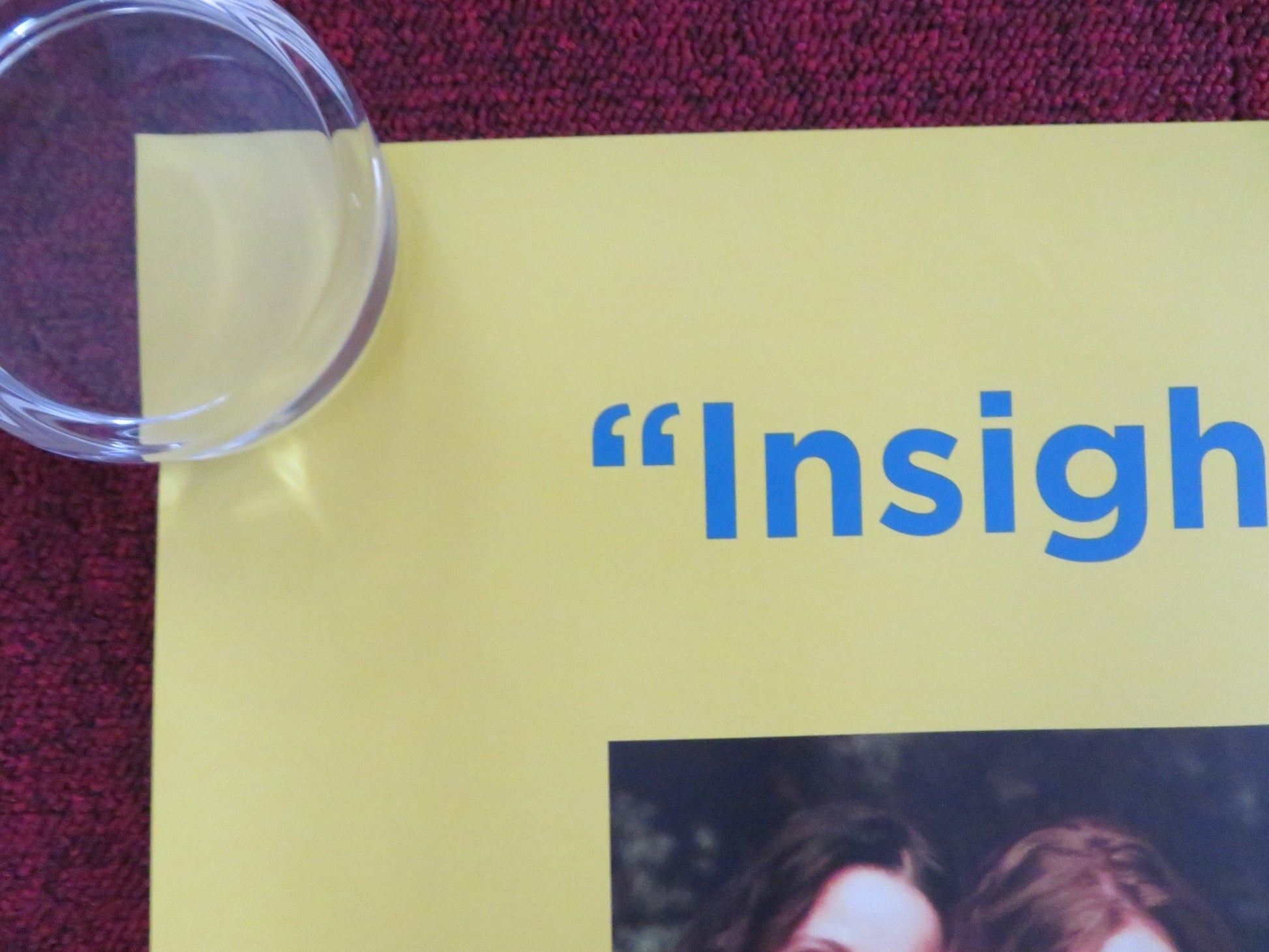 ENOUGH SAID UK QUAD (30"x 40") ROLLED POSTER JAMES GANDOLFINI TONI COLLETTE 2013 Rendezvous Cinema Movie posters