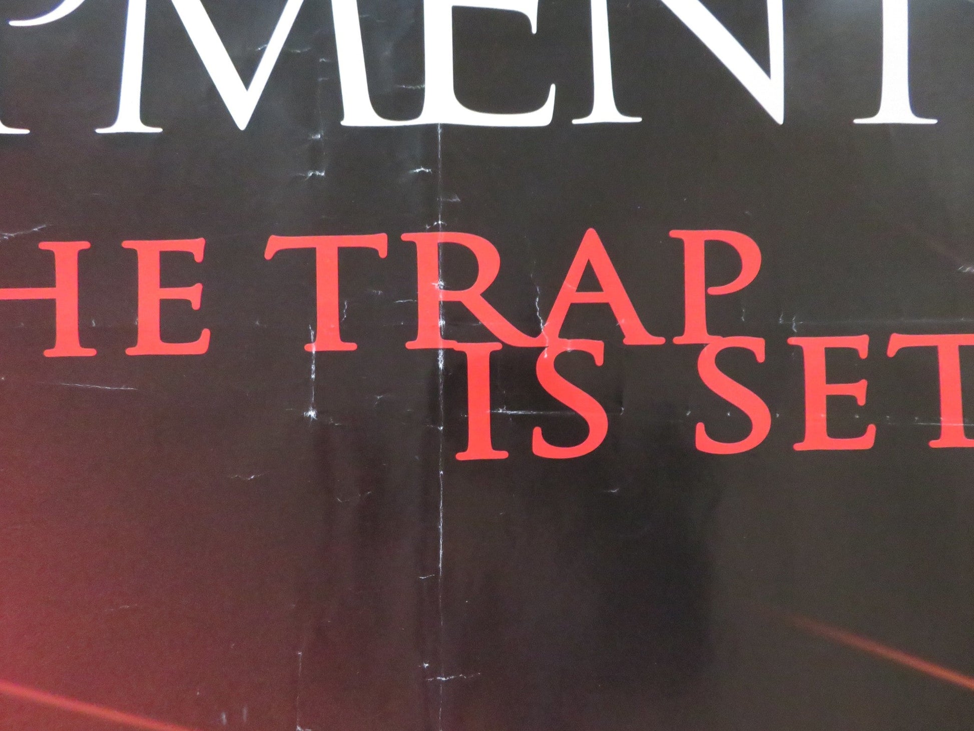 ENTRAPMENT UK QUAD (30"x 40") ROLLED POSTER SEAN CONNERY C. ZETA - JONES 1999 Rendezvous Cinema Movie posters