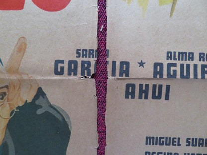 ENTRE MONJAS ANDA EL DIABLO FOLDED MEXICAN POSTER VICENTE F ANGELICA 1973 Rendezvous Cinema Movie posters