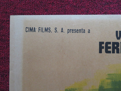 ENTRE MONJAS ANDA EL DIABLO FOLDED MEXICAN POSTER VICENTE F ANGELICA 1973 Rendezvous Cinema Movie posters