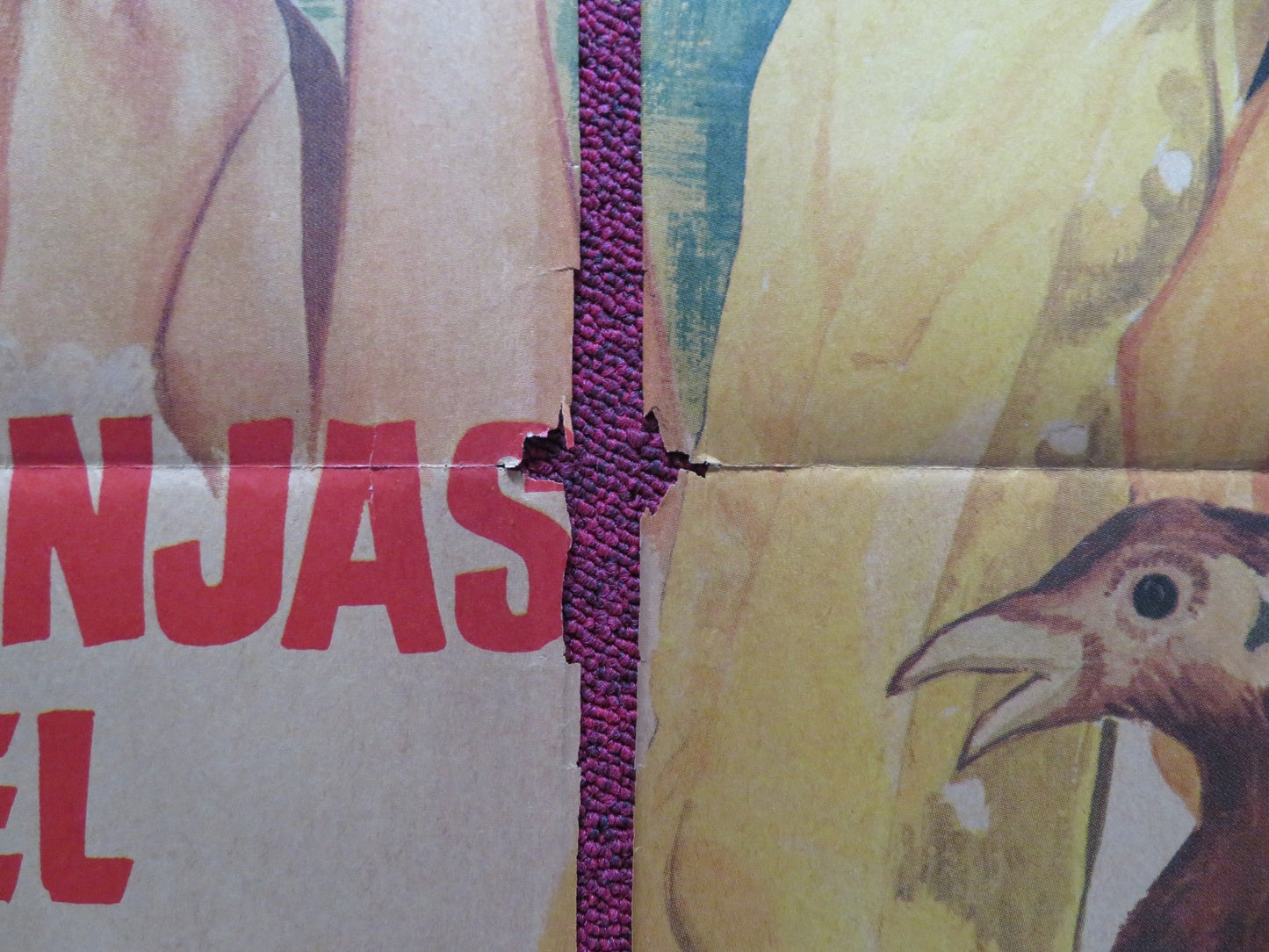 ENTRE MONJAS ANDA EL DIABLO FOLDED MEXICAN POSTER VICENTE F ANGELICA 1973 Rendezvous Cinema Movie posters