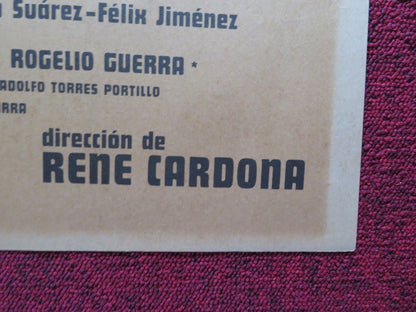 ENTRE MONJAS ANDA EL DIABLO FOLDED MEXICAN POSTER VICENTE F ANGELICA 1973 Rendezvous Cinema Movie posters