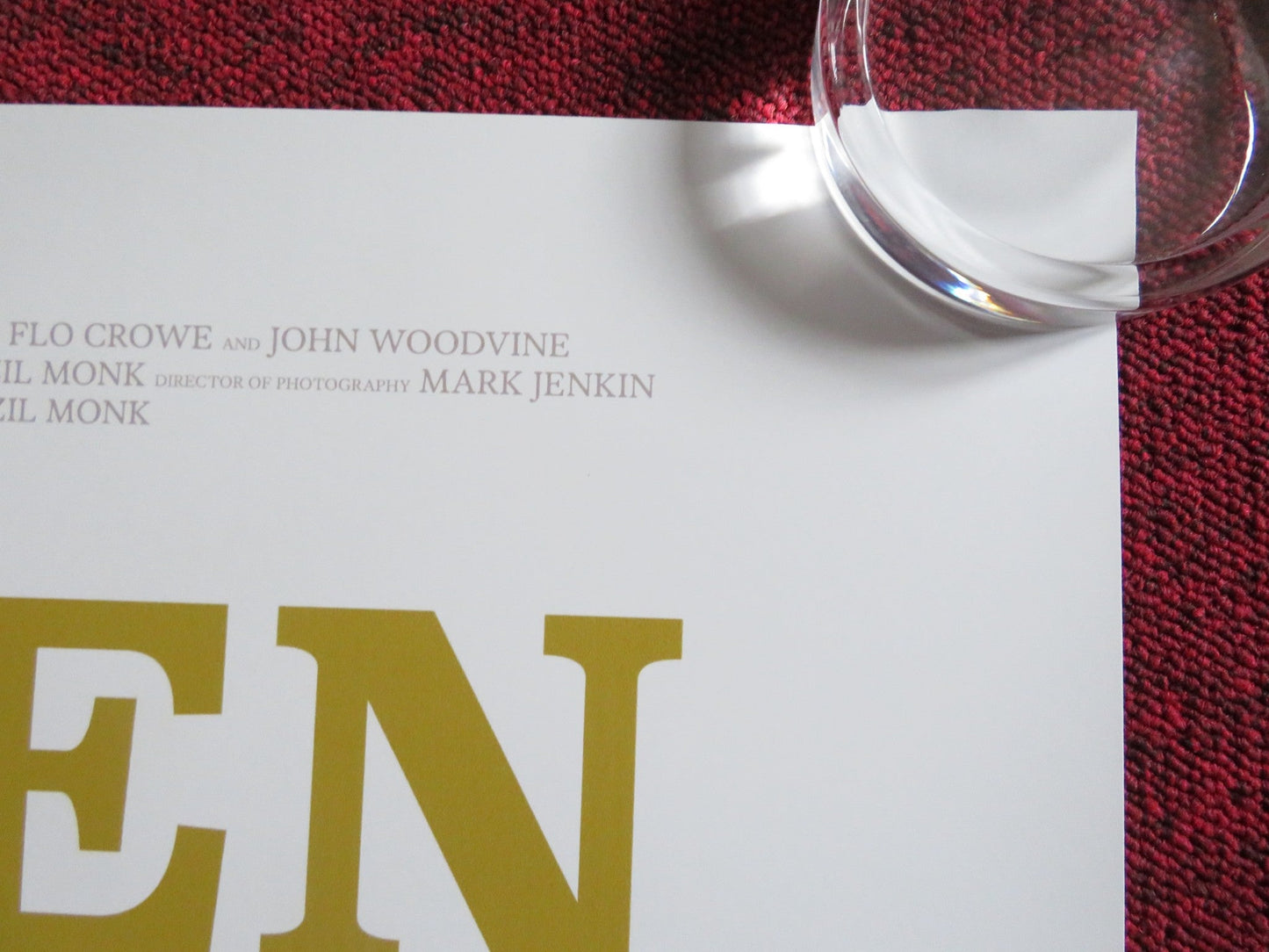 ENYS MEN US ONE SHEET ROLLED POSTER MARY WOODVINE EDWARD ROWE 2022 Rendezvous Cinema Movie posters