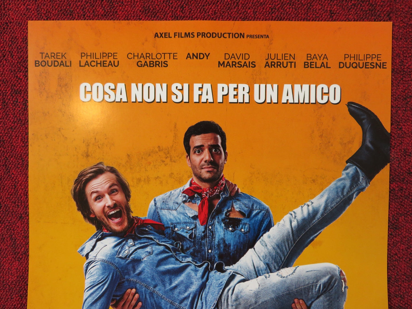 EPOUSE - MOI MON POTE ITALIAN LOCANDINA POSTER TAREK BOUDALI PHILIPPE LACHEAU 2017 Rendezvous Cinema Movie posters