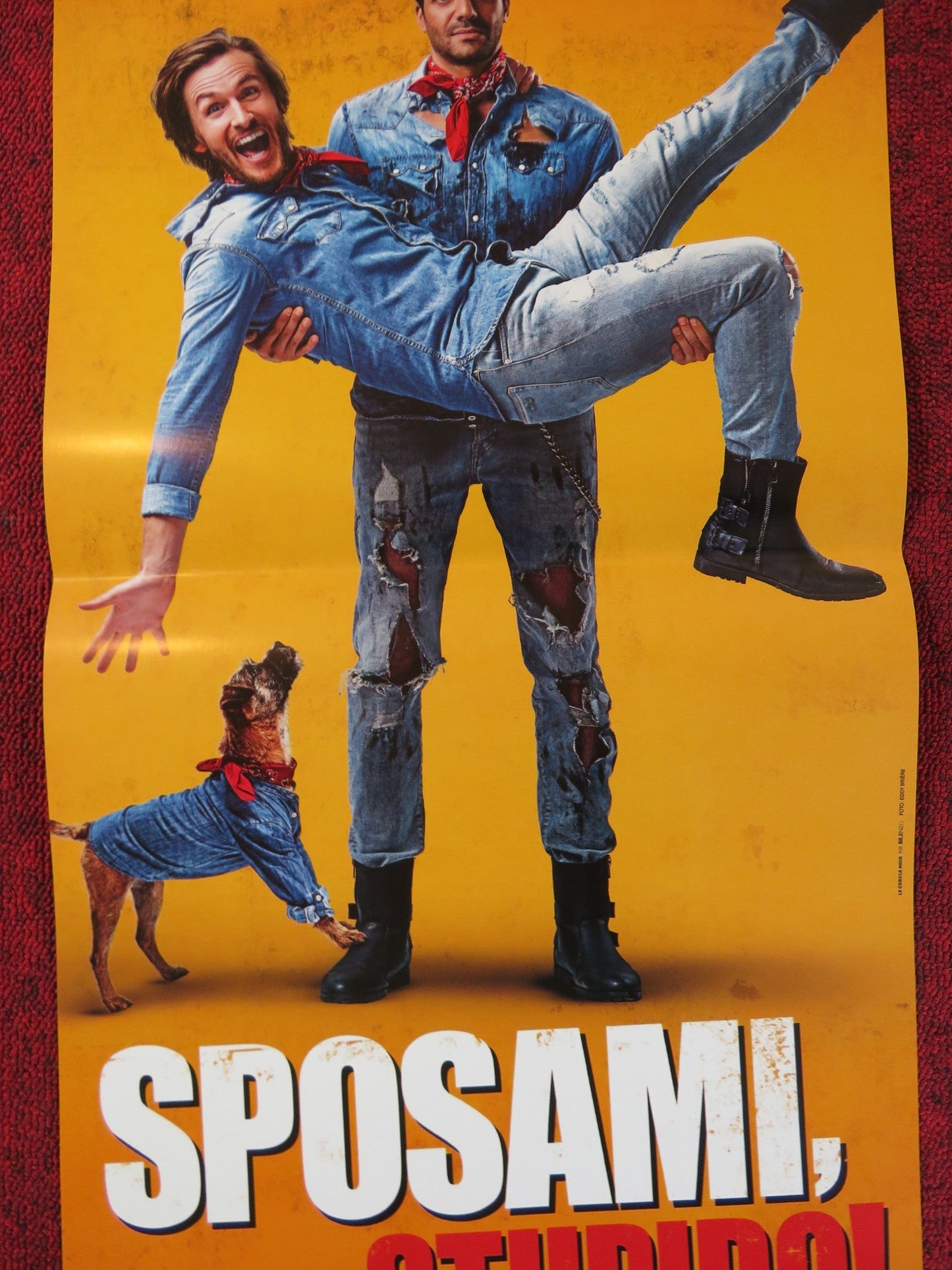 EPOUSE - MOI MON POTE ITALIAN LOCANDINA POSTER TAREK BOUDALI PHILIPPE LACHEAU 2017 Rendezvous Cinema Movie posters