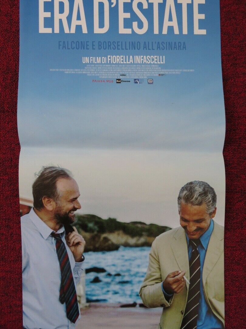 ERA D'ESTATE ITALIAN LOCANDINA (26.5"x12.5") POSTER GIUSEPPE FIORELLO 2016 Rendezvous Cinema Movie posters